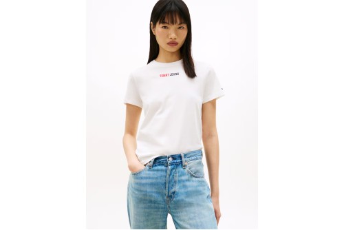 Tommy Jeans Essential Logo 2 T-Shirt Γυναικείο (DW0DW22277 YBL)