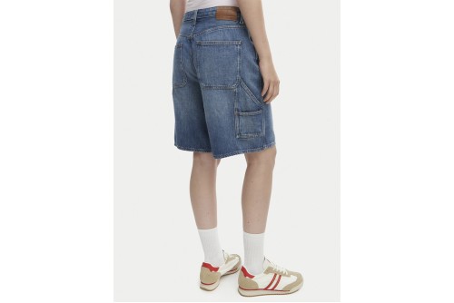 Tommy Jeans Charlie Βερμούδα Τζιν Γυναικεία (DW0DW22693 1BK)