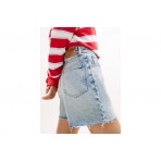 Tommy Jeans Faded Straight Leg Mom Σορτς Τζιν Γυναικείο (DW0DW22694 1AB)