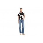Tommy Jeans Γυναικείο Κοντομάνικο T-Shirt Μαύρο