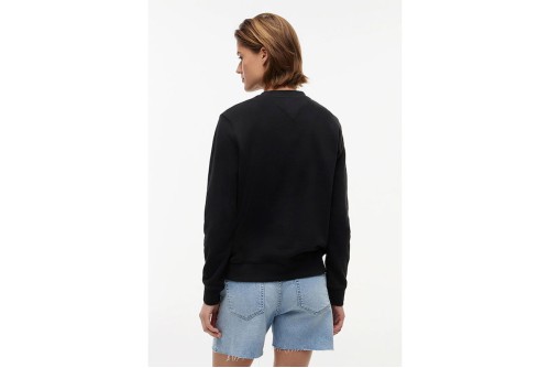 Tommy Jeans Essential Logo Μπλούζα Με Λαιμόκοψη Γυναικεία (DW0DW22829 BDS)