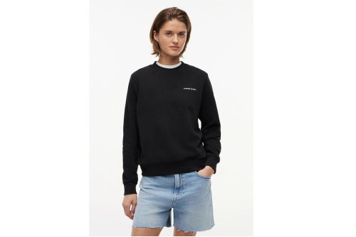 Tommy Jeans Essential Logo Μπλούζα Με Λαιμόκοψη Γυναικεία (DW0DW22829 BDS)
