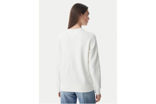 Tommy Jeans Essential Logo Μπλούζα Με Λαιμόκοψη Γυναικεία (DW0DW22829 YBL)