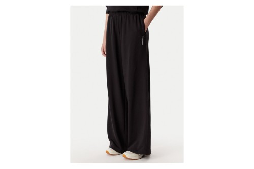 Tommy Jeans Wide Leg Παντελόνι Φόρμας Γυναικείο (DW0DW22951 BDS)