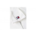 Tommy Jeans Boxy Γυναικεία Μακρυμάνικη Μπλούζα με Φερμουάρ Εκρού