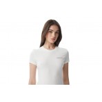 Tommy Jeans Γυναικείο Κοντομάνικο T-Shirt Εκρού