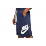 Nike Club Alumni Ανδρική Αθλητική Βερμούδα Μπλε Σκούρα