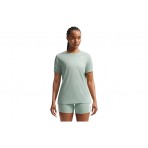 Nike Dri-FIT Γυναικείο Κοντομάνικο T-Shirt Φυστικί