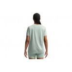Nike Dri-FIT Γυναικείο Κοντομάνικο T-Shirt Φυστικί