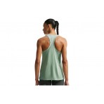 Nike Dri-FIT Γυναικεία Αμάνικη Μπλούζα Φυστικί