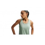 Nike Dri-FIT Γυναικεία Αμάνικη Μπλούζα Φυστικί