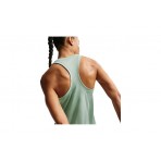 Nike Dri-FIT Γυναικεία Αμάνικη Μπλούζα Φυστικί