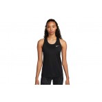 Nike Dri-FIT Γυναικεία Αμάνικη Μπλούζα Μαύρη