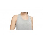 Nike Dri-FIT Γυναικεία Αμάνικη Μπλούζα Γκρι