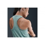 Nike Dri-FIT Γυναικεία Αμάνικη Μπλούζα Οινοπνευματί
