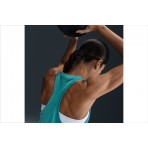 Nike Dri-FIT Γυναικεία Αμάνικη Μπλούζα Τυρκουάζ