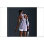 Nike Dri-FIT Γυναικεία Αμάνικη Μπλούζα Λιλά