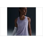 Nike Dri-FIT Γυναικεία Αμάνικη Μπλούζα Λιλά