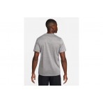 Nike Dri-Fit Legend Fitness Ανδρικό Κοντομάνικο T-Shirt Γκρι