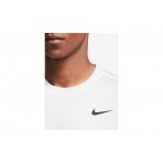 Nike Dri-FIT Legend Ανδρικό Κοντομάνικο T-Shirt Λευκό