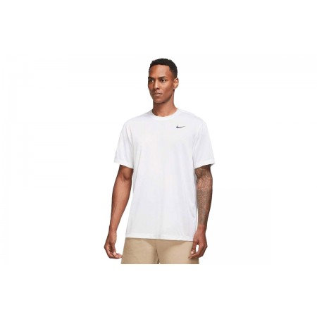 Nike Dri-FIT Legend Ανδρικό Κοντομάνικο T-Shirt Λευκό