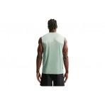 Nike Dri-FIT Legend Fitness Ανδρική Αμάνικη Μπλούζα Φυστικί