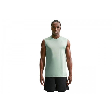 Nike Dri-FIT Legend Fitness Ανδρική Αμάνικη Μπλούζα Φυστικί