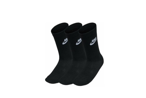 Nike Sportswear Everyday Essential Κάλτσες Ψηλές 3 Ζευγάρια (DX5025 010)