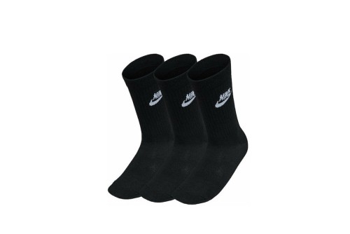 Nike Sportswear Everyday Essential Κάλτσες Ψηλές 3 Ζευγάρια (DX5025 010)