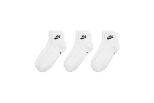 Nike Everyday Essential Crew Κάλτσες Κοντές 3-Τεμάχια (DX5074 101)