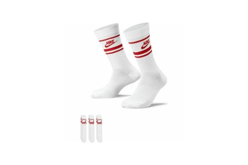 Nike Sportswear Everyday Essential Κάλτσες Ψηλές 3 Ζευγάρια (DX5089 102)