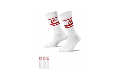 Nike Sportswear Everyday Essential Κάλτσες Ψηλές 3 Ζευγάρια (DX5089 102)
