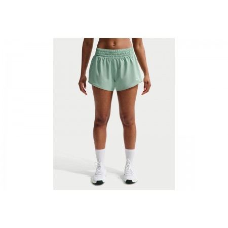 Nike One Dri-FIT Mid-Rise Γυναικείο Αθλητικό Σορτς Φυστικί