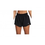 Nike One Dri-Fit Mid-Rise Γυναικείο Αθλητικό Σορτς Μαύρο