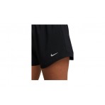 Nike One Dri-Fit Mid-Rise Γυναικείο Αθλητικό Σορτς Μαύρο