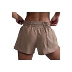 Nike One Dri-Fit Mid-Rise Γυναικείο Αθλητικό Σορτς Καφέ