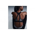 Nike Swoosh Γυναικείο Μπουστάκι Μαύρο