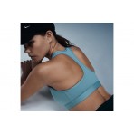 Nike Swoosh Medium Support Γυναικείο Μπουστάκι Οινοπνευματί