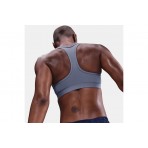 Nike Swoosh Medium Support Γυναικείο Μπουστάκι Λιλά