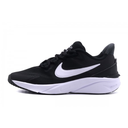 Nike Star Runner 4 Αθλητικά Παπούτσια Μαύρα, Λευκά (DX7615 001)