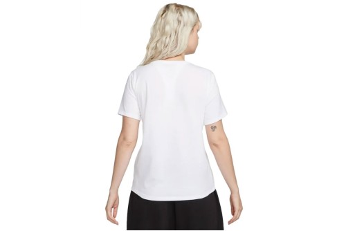 Nike Sportswear Club Essentials T-Shirt Γυναικείο (DX7902 100)