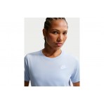 Nike Sportswear Club Essentials Γυναικείο Κοντομάνικο T-Shirt Γαλάζιο