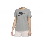 Nike Γυναικείο Κοντομάνικο T-Shirt Γκρι (DX7906 063)