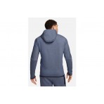 Nike Tech Fleece Windrunner Ανδρική Ζακέτα με Κουκούλα Γκρι