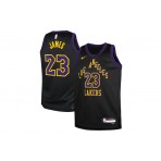 Νike NBA James Los Angeles Lakers City Edition Μπασκετική Φανέλα
