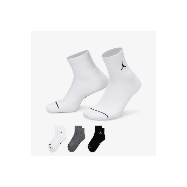 Jordan Everyday Ankle Κάλτσες Κοντές 3 Ζευγάρια (DX9655 911)