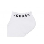 Jordan Everyday Κοντές Kάλτσες Λευκές, Γκρι, Μαύρες 3 Ζευγάρια