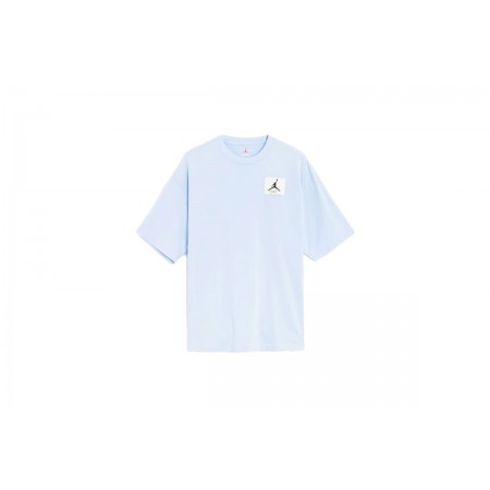 Jordan Flight Ανδρικό Κοντομάνικο T-Shirt Σιέλ (DZ0604 425)
