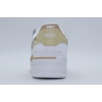 Nike Air Force 1 Shadow Sneakers Λευκά, Μπεζ, Χρυσά