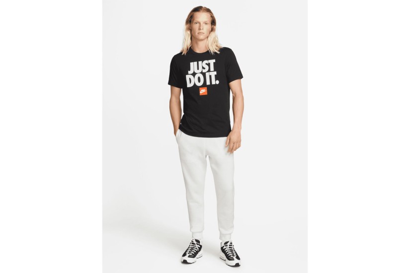 Nike Sportswear Just Do It Ανδρικό Κοντομάνικο T-Shirt Μαύρο